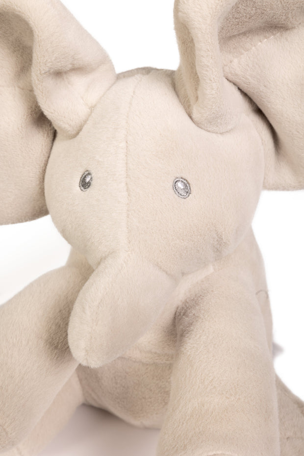 Flappy the Elephant: Interactive Singing Plush for Babies - Enhanced Audio, Peek-a-Boo Fun, and Quality Cuddles in Every Hug!