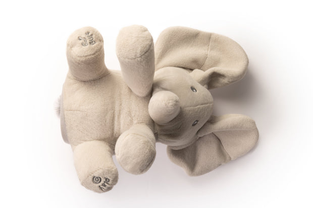 Flappy the Elephant: Interactive Singing Plush for Babies - Enhanced Audio, Peek-a-Boo Fun, and Quality Cuddles in Every Hug!